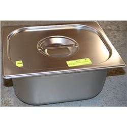 ME-04- SIX INCH HALF SIZE INSERT WITH LIDS