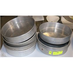 1 DOZEN 9" CAKE PANS