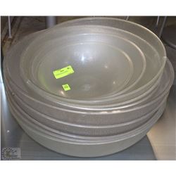 10 ASSORTED SALAD BOWLS