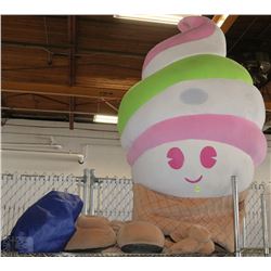 MENCHIES YOGURT MASCOT COSTUME