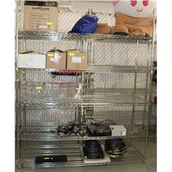 STAINLESS STEEL 5 TIER SHELF