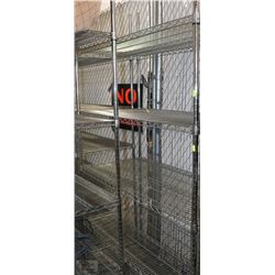 STAINLESS STEEL 5 TIER SHELF