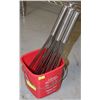 Image 1 : 5 STAINLESS STEEL WHISKS