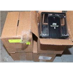 LOT OF 4 NEW TORK XPRESSNAP TABLETOP DISPENSERS