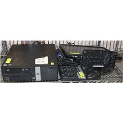 HP WINDOWS 7 COMPUTER TOWER W/ MONITOR,