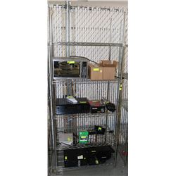 5 TIER STAINLESS STEEL SHELF 2FT X 3FT X 7FT 2"