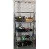 Image 1 : 5 TIER STAINLESS STEEL SHELF 2FT X 3FT X 7FT 2"