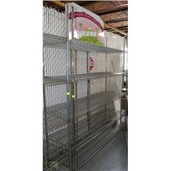5 TIER STAINLESS STEEL  SHELF