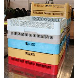 10 ASSORTED DISH TRAYS