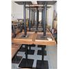 Image 1 : LOT OF 23 OAK BAR TABLES 21X24