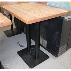 OAK BAR TABLE 24X31 ON CHOICE