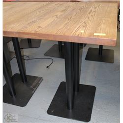 OAK BAR TABLE 24X31 ON CHOICE