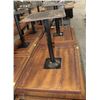 Image 1 : LOT OF 4 OAK DINING TABLES 31X42
