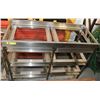 Image 1 : STAINLESS STEEL 6-COMPARTMENT RACK