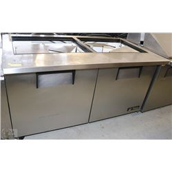 TRUE 2 DOOR REFRIGERATED PREP TABLE