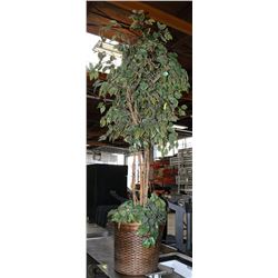 APPROX 7' ARTIFICIAL TREE WITH LIGHTS