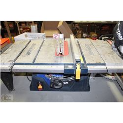 MASTERCRAFT TABLE SAW 10" WITH DUAL EXTENSION WING