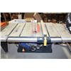 Image 1 : MASTERCRAFT TABLE SAW 10" WITH DUAL EXTENSION WING