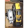 Image 1 : TONKA TOY LOT INCL BULLDOZER , FERTILIZER TRAILER