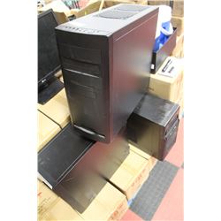 3 ASSORTED COMPUTER TOWERS