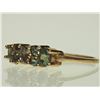 Image 2 : #4-10K YELLOW GOLD ALEXANDRITE RING SIZE 7