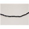 Image 2 : #18-14K YELLOW GOLD ONYX NECKLACE