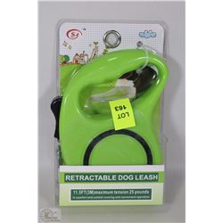 NEW RETRACTABLE PET LEASH (GREEN)