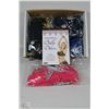 Image 1 : BOX WITH 7 BELLY DANCING HIP WRAPS AND BELLY