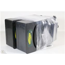 BUNDLE OF TWO 24VOLT YARDWORKS BATTERIES WITH