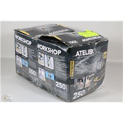 BUNDLE OT TWO NEW 250 WATT HALOGEN WORK LIGHTS