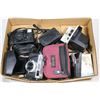 Image 1 : BOX W/VINTAGE & SLR CAMERAS INCL.