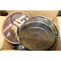 ESTATE COLLECTOR PLATE AND SILVER PLATED