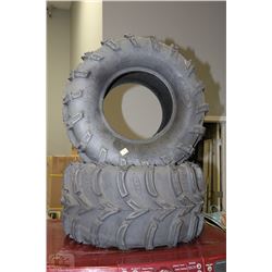 PAIR OF ITP MUDLITE 23 X 10-10 QUAD TIRES (NEW)
