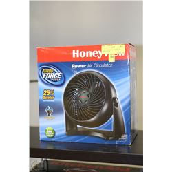 NEW HONEYWELL POWER AIR CIRCULATOR