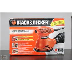 NEW BLACK AND DECKER 5" RANDOM ORBIT SANDER