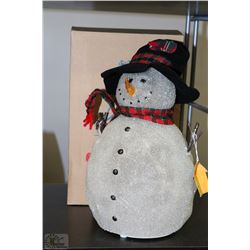 ILLUMINATED FROSTY THE SNOWMAN ORNAMENT