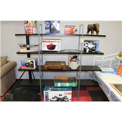 64" HIGH FOUR SHELF 67" WIDE SHELVING UNIT