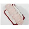 Image 2 : #28-GENUINE ROSE QUARTZ FLEXIBLE SIZE BRACELET