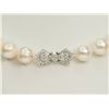 Image 2 : #30-STERLING SILVER FRESHWATER PEARL NECKLACE