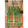 Image 1 : STEEL FRAMED COLLAPSIBLE LARGE GARDEN UTILITY CART