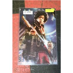 JIMI HENDRIX 3D POSTER 11"X18"HIGH