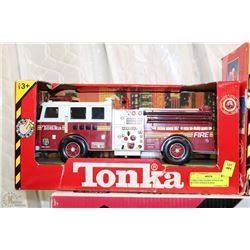 TONKA FIRE ENGINE WITH PUSH BUTTON NOISES IN BOX