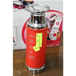 FIRE EXTINGUISHER ALCOHOL DECANTER