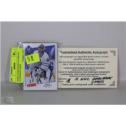 10 NHL GUARANTEED AUTHENTIC  AUTOGRAPH CARDS