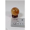Image 1 : #22-NATURAL CINTRINE QUARTZ CRYSTAL SPHERE+STAND