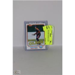 1981 JARI KURRI ROOKIE CARD