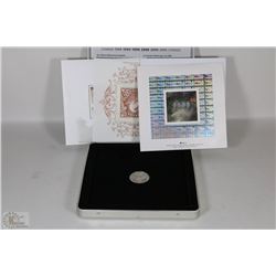 MILLENIUM 2000 COLLECTOR'S COIN & STAMP