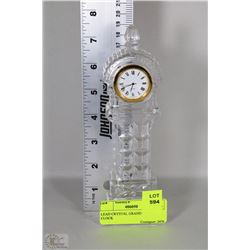 LEAD CRYSTAL GRAND FATHER CLOCK