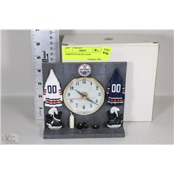 EDMONTON OILER CLOCK