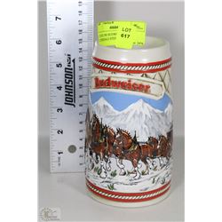 LTD ED 1985 BUDWEISER CLYDESDALE STEIN